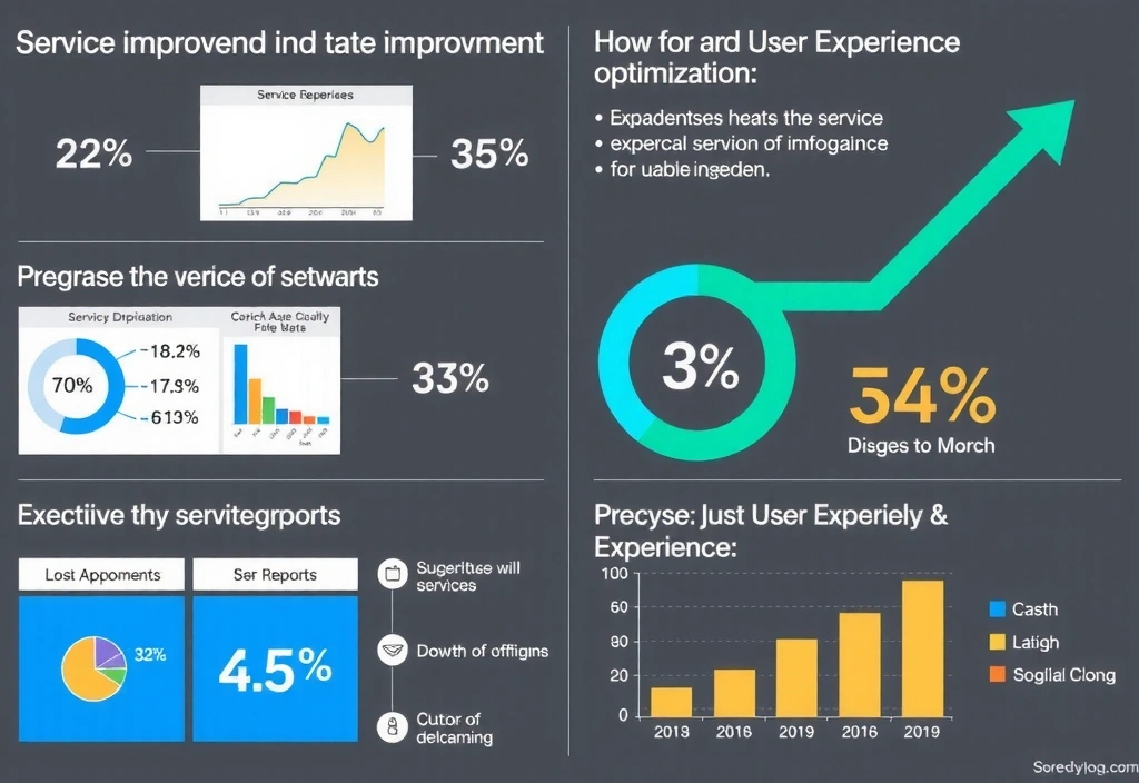 Rappresentazione grafica di analisi e report sui dati per migliorare i servizi